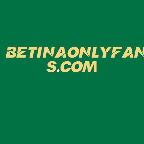 Logo da BETINAONLYFANS